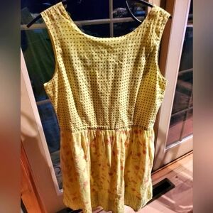 Nick & Mo Anthropologie 29/9 Juniors Wear Front or Back Lined SL Dress